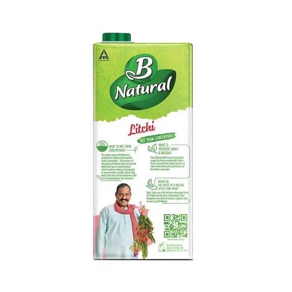 B Natural Litchi Juice